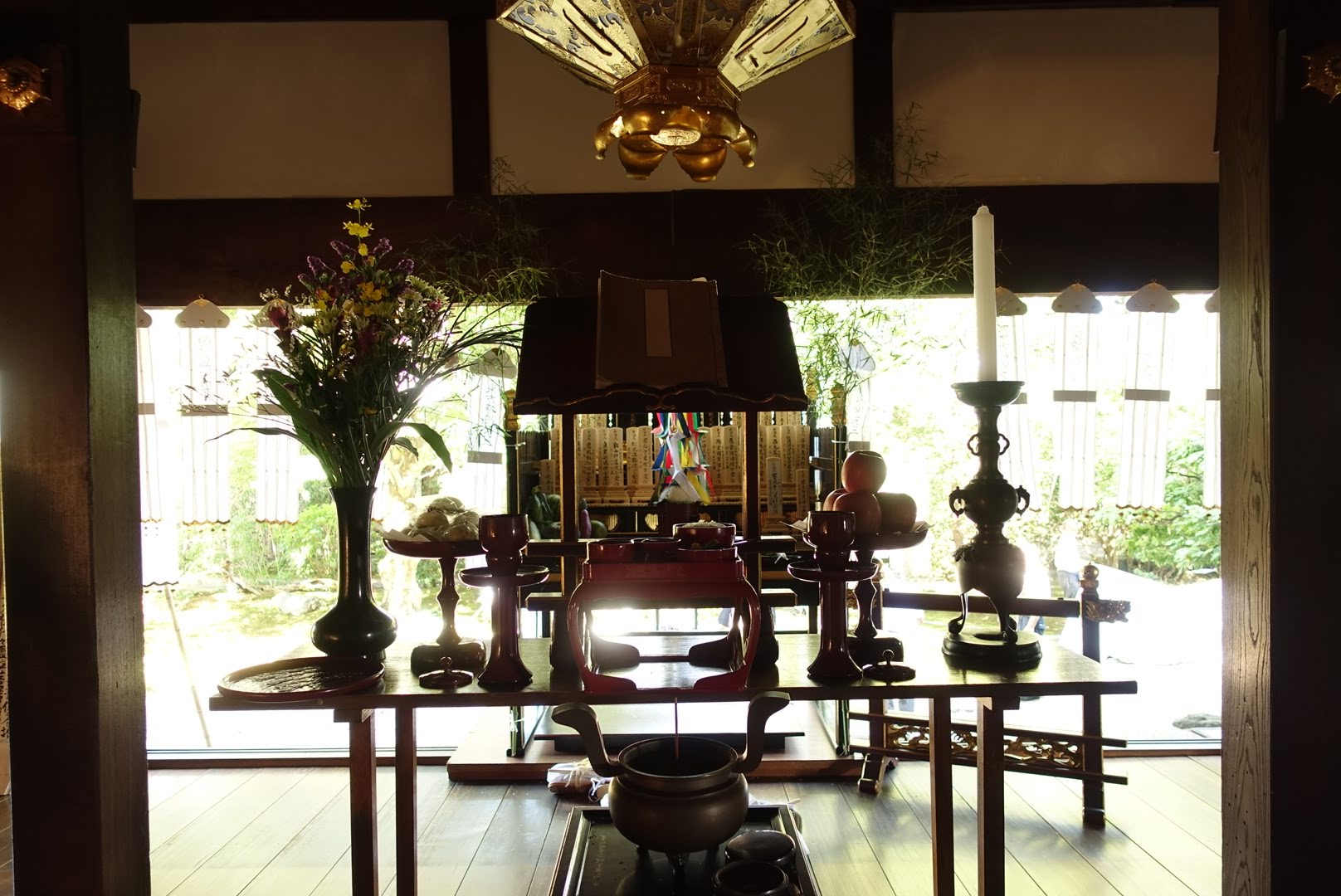 常福寺で執り行われる仏事